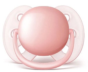 Chupeta Ultra Soft Dulpa Rosa (0-6M) - Philips Avent