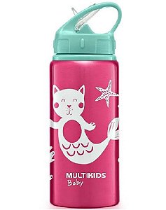 Garrafinha de Aluminio Refresh Rosa - Multikids baby