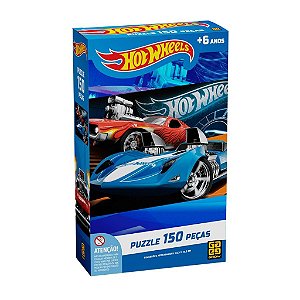 Puzzle 150 Peças Hot Wheels - Grow