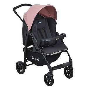 Carrinho de Bebê Ecco CZ Rosa (Até 15 Kg) - Burigotto