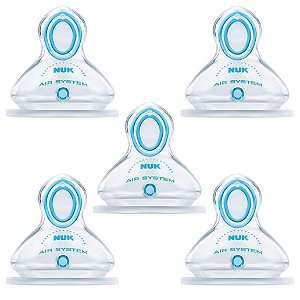 Bico First Choice Advanced 5 Unidades Tam.2 (+6M) - NUK