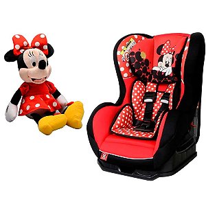 Cadeira Para Auto Primo Minnie Teamtex E Pelúcia Com Som