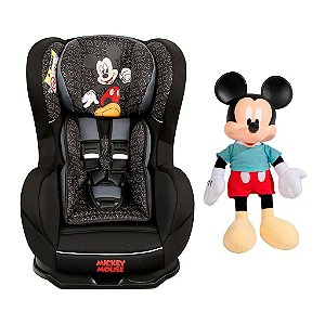 Cadeira Para Auto Teamtex Com Boneco Mickey Baby Fofinho
