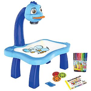 Mesa Infantil Projetora Play&Learn Azul - Multikids Baby