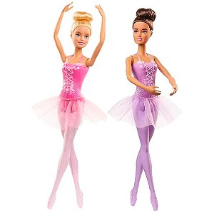 Barbie Bailarina Loira E Morena - Mattel