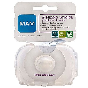 Protetor de Seios Tam.1 Nipple Shields - Mam