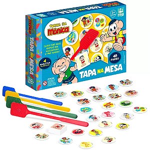 Jogo Tapa Na Mesa Turma Da Mônica - Nig Brinquedos