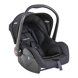 Bebê Conforto Casulo Click Melange Preto - Kiddo