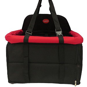 Assento Carro Transpet Big Cães 15kg Preto - Tubline Pet