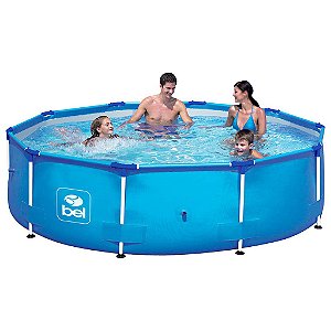 Piscina de Armação 5.000 Litros 305x76cm - Bel Fix