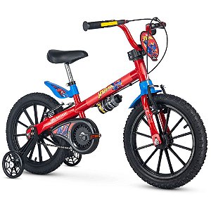 Bicicleta Infantil Aro 16 Spider-Man - Nathor