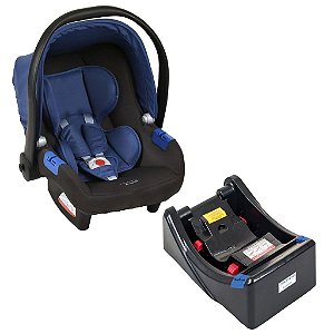 Kit Bebê Conforto Touring X Azul com Base para Bebê Conforto