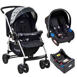 Kit Travel System Rio K Astratto com Bebê Conforto e Base