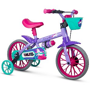 Bicicleta Infantil Aro 12 com Rodinhas Cecizinha - Caloi