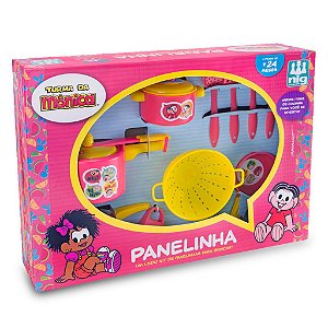 Conjunto Panelinhas Infantil Turma da Mônica 11 pçs - Nig