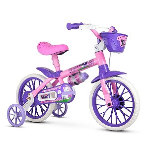 Bicicleta Infantil Aro 12 com Rodinhas Cat - Nathor