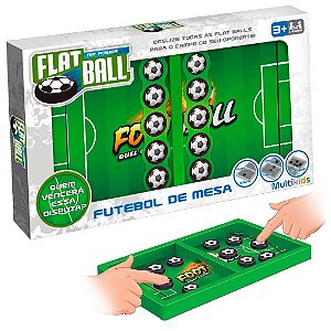 Flat Ball Futebol de Mesa Botão - Multikids