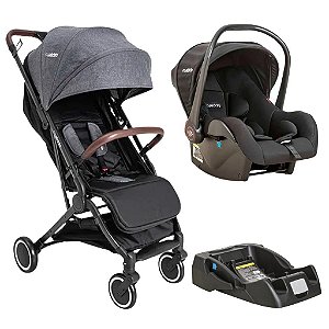 Carrinho de Bebê Sprint II com Bebê Conforto e Base - Kiddo