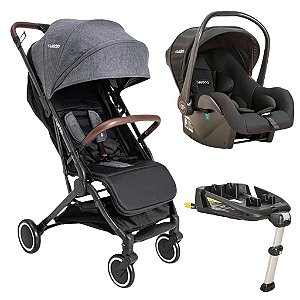 Carrinho de Bebê Sprint II com Bebê Conforto e Base Isofix