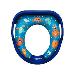 Redutor De Assento Com Alça e Costas Azul - Multikids