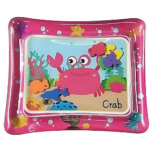 Tapete Interativo Para Bebê Rosa Inflável - Shiny Toys