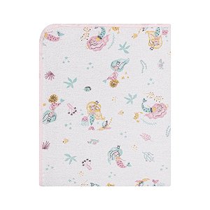 Cobertor Estampado Sereia 1,10m × 90 cm - Papi Mami