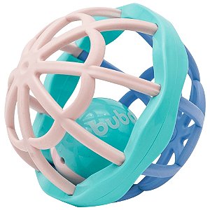 Bolinha para Bebê Com Chocalho Sortido - Buba