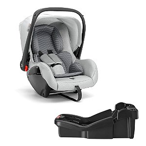 Kit Bebê Conforto (0-13kg) Candy Titanium e Base - Litet