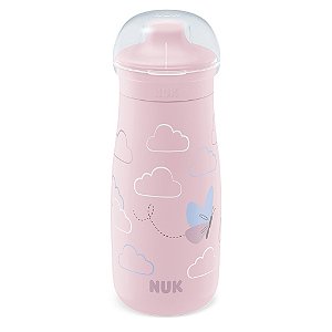 Garrafinha Infantil Mini-Me 300ml Borboleta Rosa - Nuk