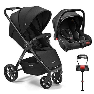 Carrinho de Bebê Bliss com Bebê Conforto e Base Isofix