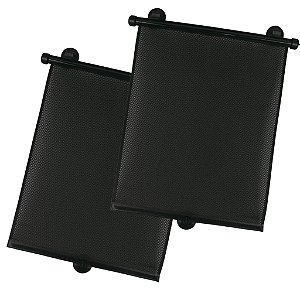Kit 2 Cortinas De Rolo Retráteis Kababy Preto