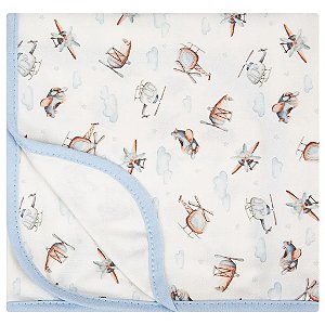 Cueiro Hug Aviões Azul