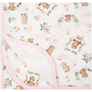 Cueiro Hug Floresta Magia Rosa