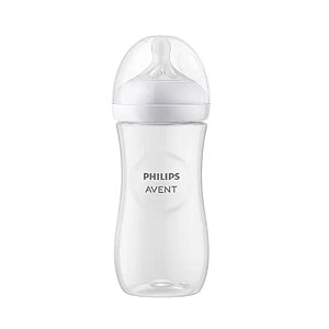 Mamadeira Pétala Philips Avent 3.0 Transparente 330ml