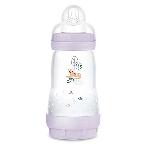 Mamadeira Easy Start MAM 260ml (2m+) Lilás Gatinho