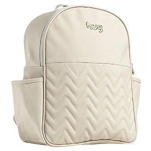 Mochila Maternidade Hug Zig Zag Bege