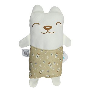 Naninha Hug Agarradinho Urso Be Brave Marrom Café