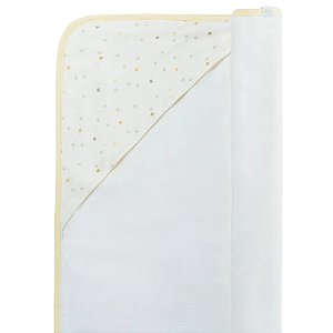 Toalha De Banho Hug Estrelas Little Baby Amarelo
