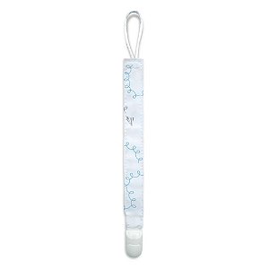 Prendedor de Chupeta Papi Mami Estampado Avião de Papel