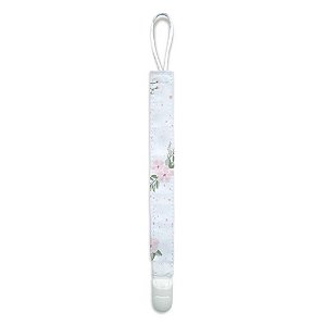 Prendedor de Chupeta Papi Mami Estampado Primavera