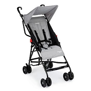 Carrinho de Bebê Voyage Wing Cinza Mescla (6 meses até 15 kg)