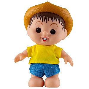 Boneco Chico Bento Baby Brink Iti Malia Turma da Mônica