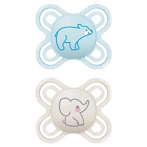Chupeta MAM Perfect Start (0-2M) Urso e Elefante
