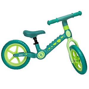 Bicicleta de Equilíbrio Buba Dino Verde