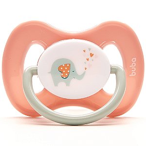Chupeta Buba Comfort Tam. 2 Elefantinho Rosa (+6 meses)