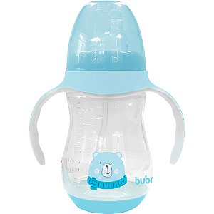 Copo com Alça Buba Ursinho Azul 250ml