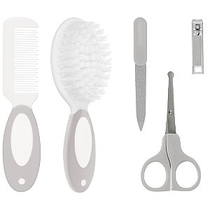 Kit Cuidados de Higiene Buba Cinza