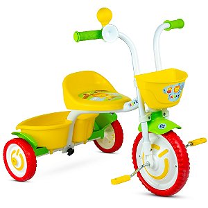 Triciclo Infantil Nathor de Alumínio Kids 5 +18 Meses