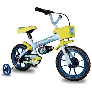 Bicicleta Infantil Verden George Peppa Pig Aro 12 Azul