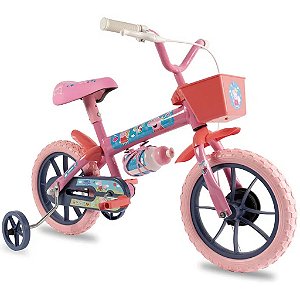 Bicicleta Infantil Verden Peppa Pig Aro 12 Rosa